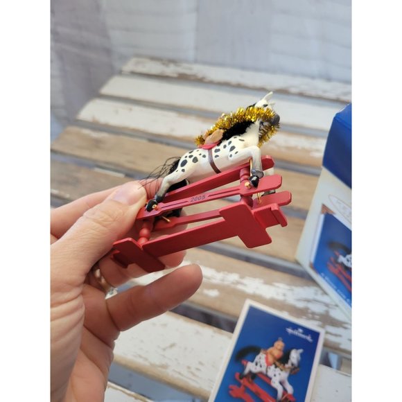 Hallmark pony for Christmas 2005 a scaffold ornament holiday tree - Picture 8 of 8